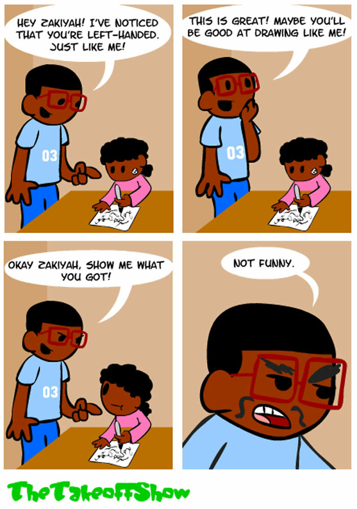 30 Funny Comics From “The Takeoff Show” That Turn Family Life Into A Cartoon 30 Funny Comics From “The Takeoff Show” That Turn Family Life Into A Cartoon