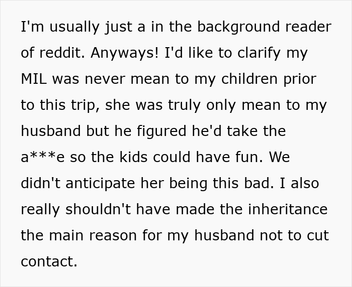 MIL Makes Everything About Herself, Plays Victim After Son Finally Tells Her How Horrible She Is