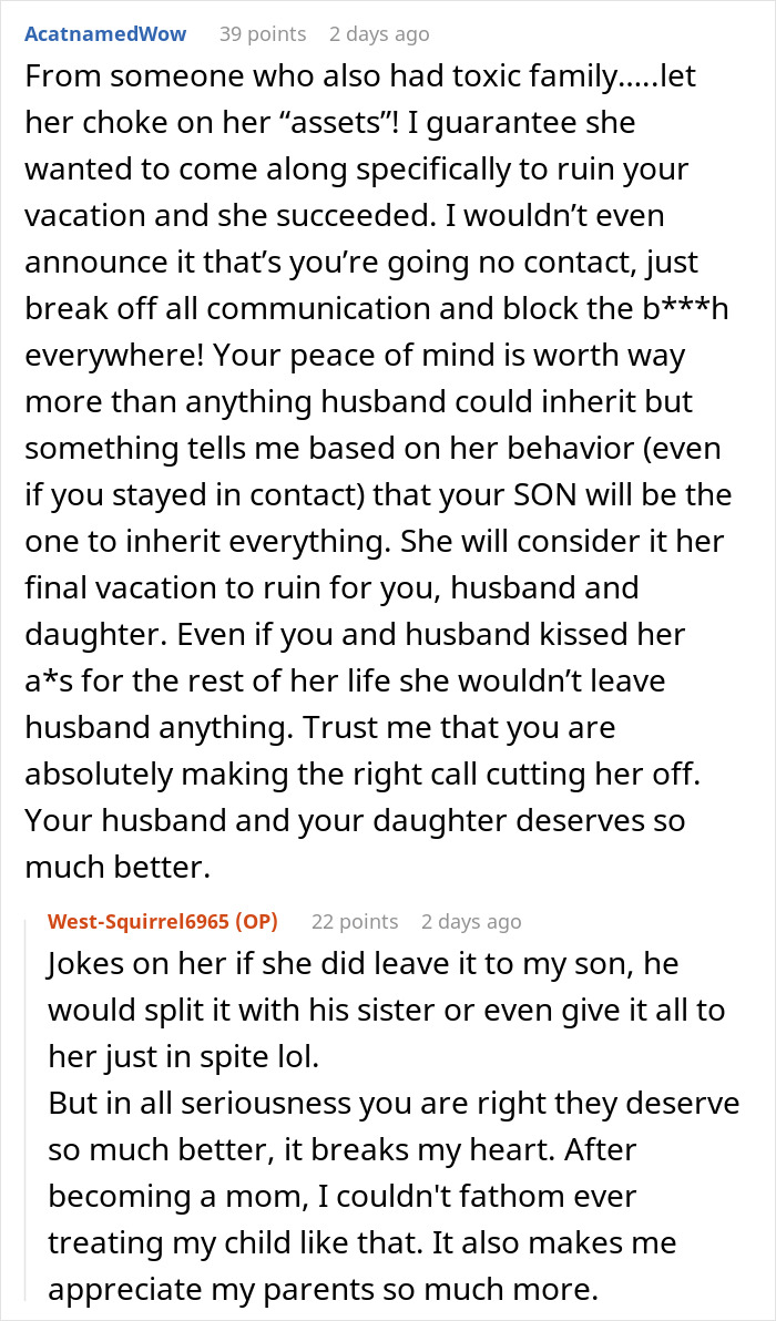 MIL Makes Everything About Herself, Plays Victim After Son Finally Tells Her How Horrible She Is