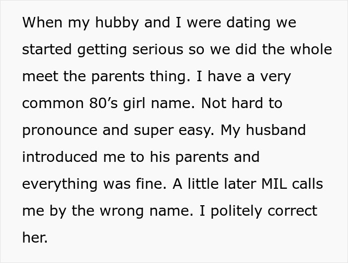 MIL Insists She Knows DIL&rsquo;s Name Despite Getting It Wrong For 10 Years, Family Is Baffled