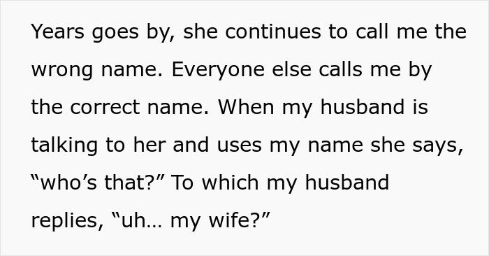 MIL Insists She Knows DIL&rsquo;s Name Despite Getting It Wrong For 10 Years, Family Is Baffled