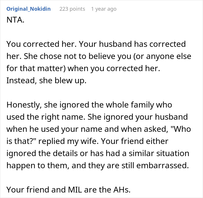 MIL Insists She Knows DIL&rsquo;s Name Despite Getting It Wrong For 10 Years, Family Is Baffled