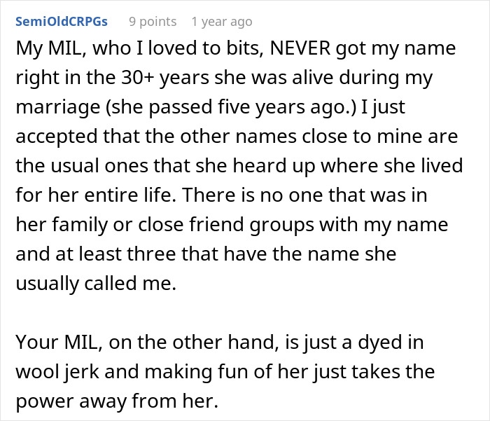 MIL Insists She Knows DIL&rsquo;s Name Despite Getting It Wrong For 10 Years, Family Is Baffled