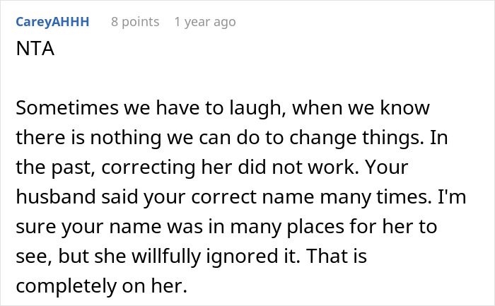 MIL Insists She Knows DIL&rsquo;s Name Despite Getting It Wrong For 10 Years, Family Is Baffled