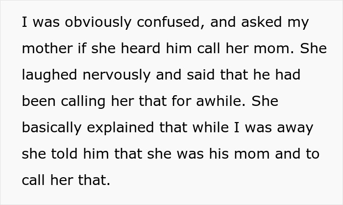 Mother Returns For Her 3YO, Then Confronts Grandma After Learning She Taught Him To Call Her Mom