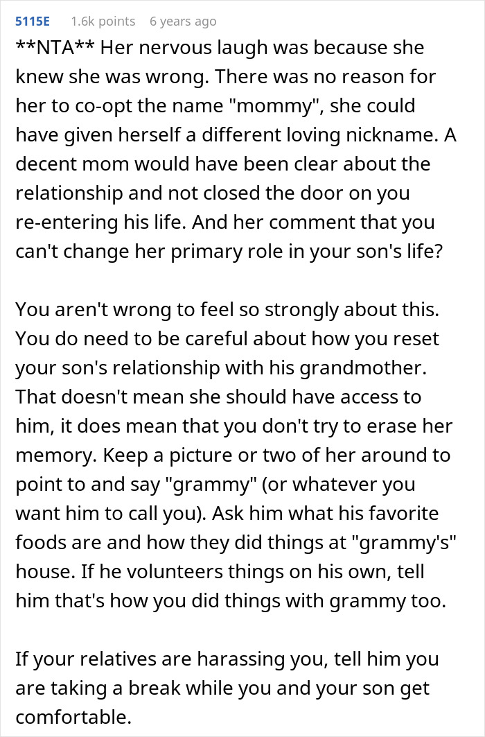 Mother Returns For Her 3YO, Then Confronts Grandma After Learning She Taught Him To Call Her Mom