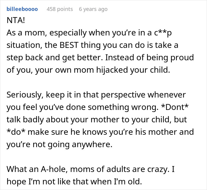 Mother Returns For Her 3YO, Then Confronts Grandma After Learning She Taught Him To Call Her Mom