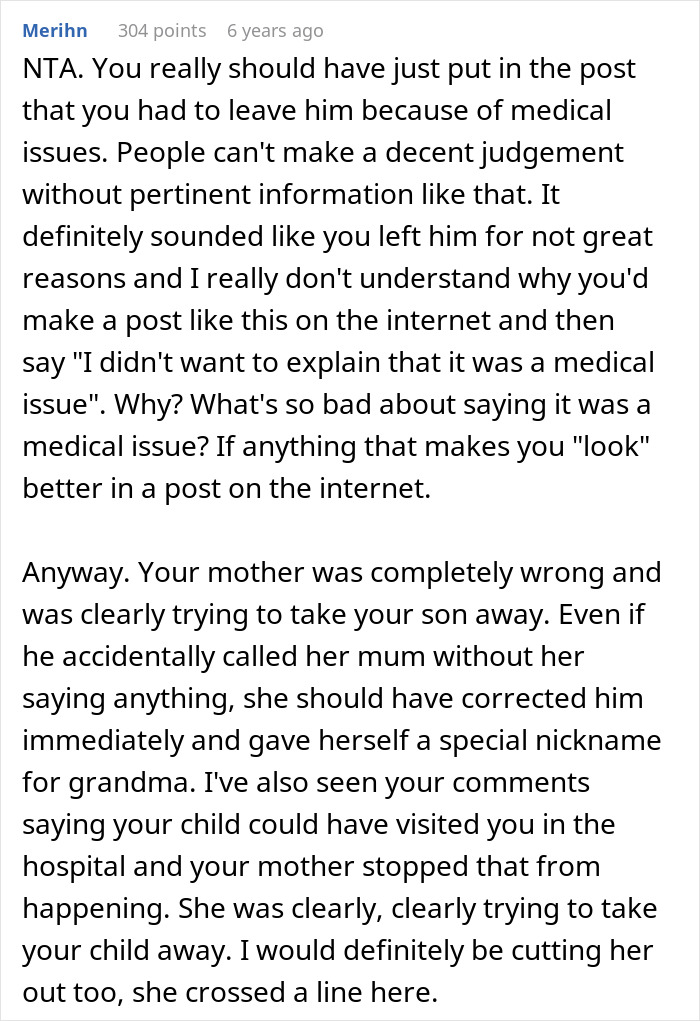 Mother Returns For Her 3YO, Then Confronts Grandma After Learning She Taught Him To Call Her Mom