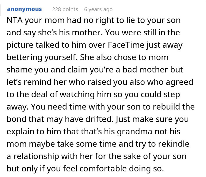Mother Returns For Her 3YO, Then Confronts Grandma After Learning She Taught Him To Call Her Mom