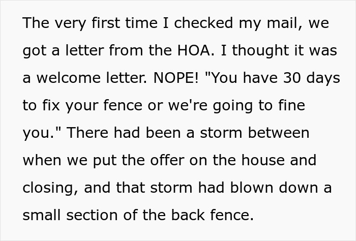 HOA Tells Residents To Move If They’re Unhappy With Them