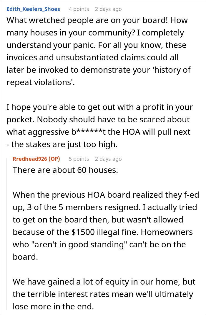 HOA Tells Residents To Move If They’re Unhappy With Them