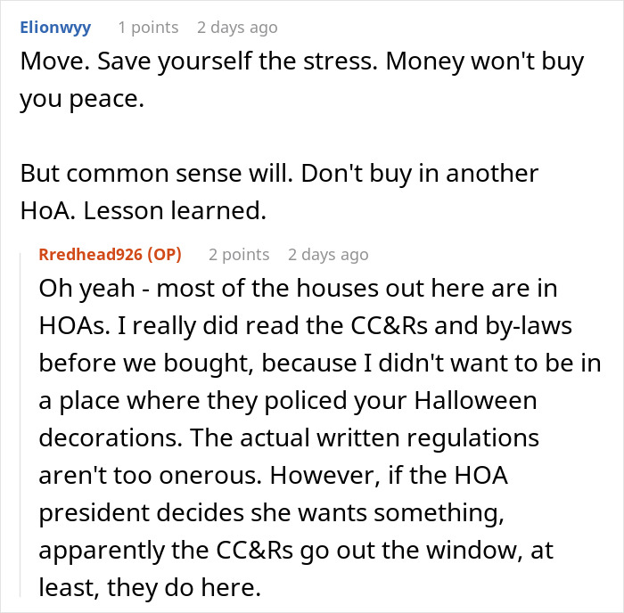 HOA Tells Residents To Move If They’re Unhappy With Them