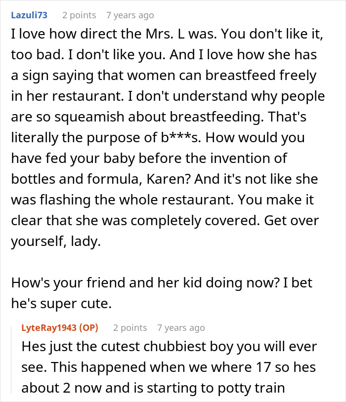 Woman Is Disgusted That A Teen Mom Is Doing What A Mother Is Supposed To, Nobody Lets Her Be A Bully