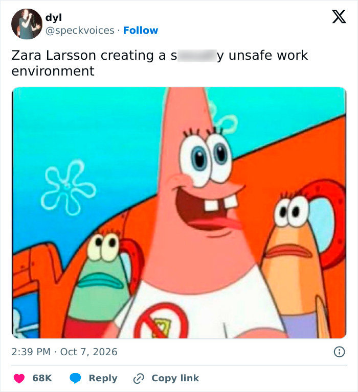 Zara Larsson Under Fire After Casually Revealing What She Forces Her Employees To Do: “Workplace Harassment”