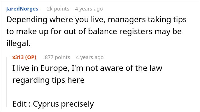 Bossy Coworker Tries To Get Waiter Fired, Accidentally Gets Herself Kicked Off The Team Instead Bossy Coworker Tries To Get Waiter Fired, Accidentally Gets Herself Kicked Off The Team Instead