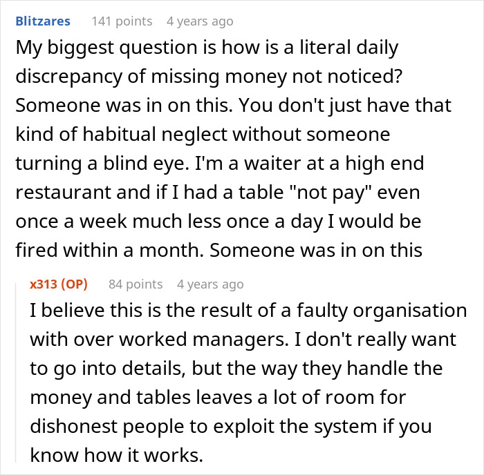 Bossy Coworker Tries To Get Waiter Fired, Accidentally Gets Herself Kicked Off The Team Instead Bossy Coworker Tries To Get Waiter Fired, Accidentally Gets Herself Kicked Off The Team Instead