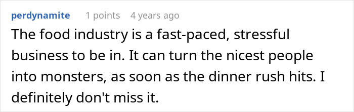 Bossy Coworker Tries To Get Waiter Fired, Accidentally Gets Herself Kicked Off The Team Instead Bossy Coworker Tries To Get Waiter Fired, Accidentally Gets Herself Kicked Off The Team Instead