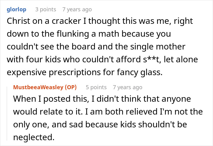 Nearsighted Student Asks To Sit Closer To The Board, Math Teacher Writes A Big Red “NO!” Nearsighted Student Asks To Sit Closer To The Board, Math Teacher Writes A Big Red “NO!”
