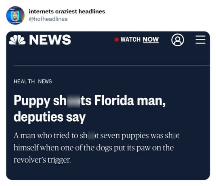 75 Hilarious And Unhinged News Headlines That Deserve To Be Shared Again 75 Hilarious And Unhinged News Headlines That Deserve To Be Shared Again