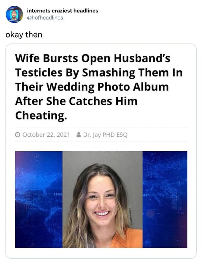75 Hilarious And Unhinged News Headlines That Deserve To Be Shared Again 75 Hilarious And Unhinged News Headlines That Deserve To Be Shared Again