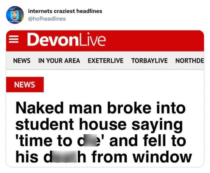 75 Hilarious And Unhinged News Headlines That Deserve To Be Shared Again 75 Hilarious And Unhinged News Headlines That Deserve To Be Shared Again