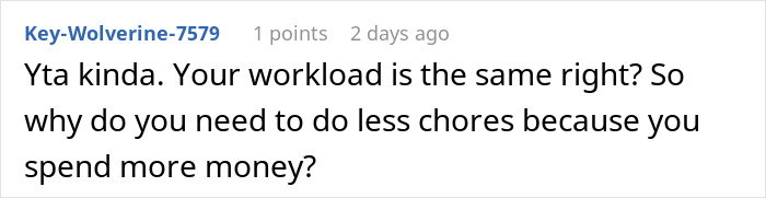 Unemployed Wife Refuses To Do Any Chores Because She’s Stressed