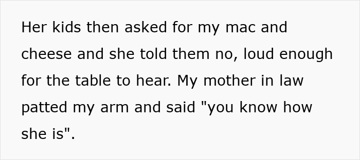 Woman Brings Her Own Food To Thanksgiving Because She Doesn’t Trust SIL, Is Shocked At Her Reaction Woman Brings Her Own Food To Thanksgiving Because She Doesn’t Trust SIL, Is Shocked At Her Reaction
