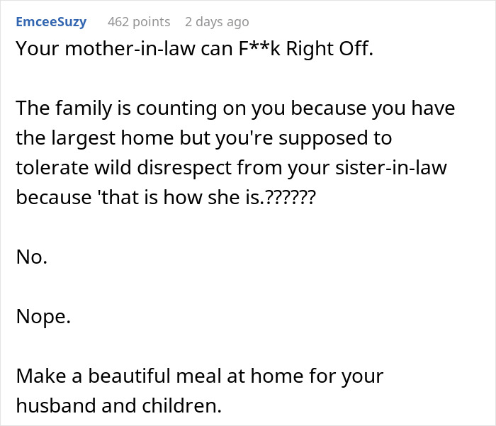 Woman Brings Her Own Food To Thanksgiving Because She Doesn’t Trust SIL, Is Shocked At Her Reaction Woman Brings Her Own Food To Thanksgiving Because She Doesn’t Trust SIL, Is Shocked At Her Reaction