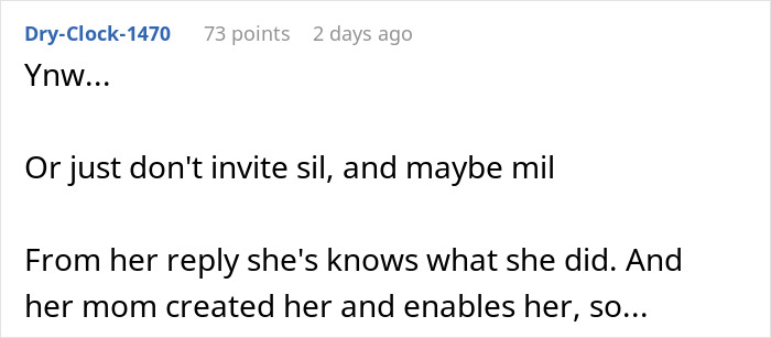 Woman Brings Her Own Food To Thanksgiving Because She Doesn’t Trust SIL, Is Shocked At Her Reaction Woman Brings Her Own Food To Thanksgiving Because She Doesn’t Trust SIL, Is Shocked At Her Reaction