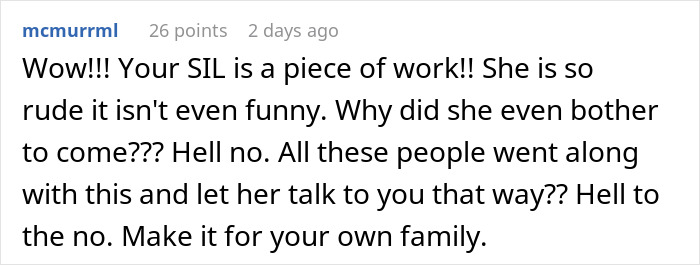 Woman Brings Her Own Food To Thanksgiving Because She Doesn’t Trust SIL, Is Shocked At Her Reaction Woman Brings Her Own Food To Thanksgiving Because She Doesn’t Trust SIL, Is Shocked At Her Reaction