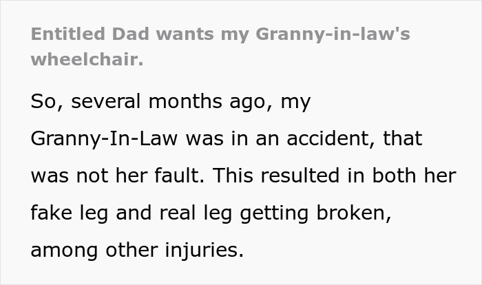 Feisty 80-Year-Old Amputee Chases Off A Man Who Wanted Her Wheelchair In The Most Hilarious Way