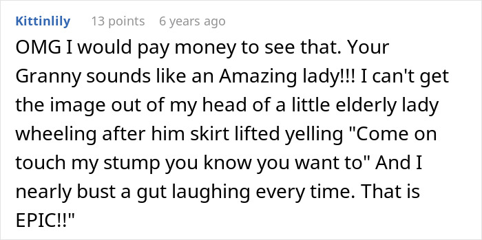 Feisty 80-Year-Old Amputee Chases Off A Man Who Wanted Her Wheelchair In The Most Hilarious Way