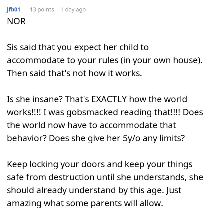 Exhausted New Parents Take Precautions Before Hosting Family, Sister Takes It As A Personal Attack
