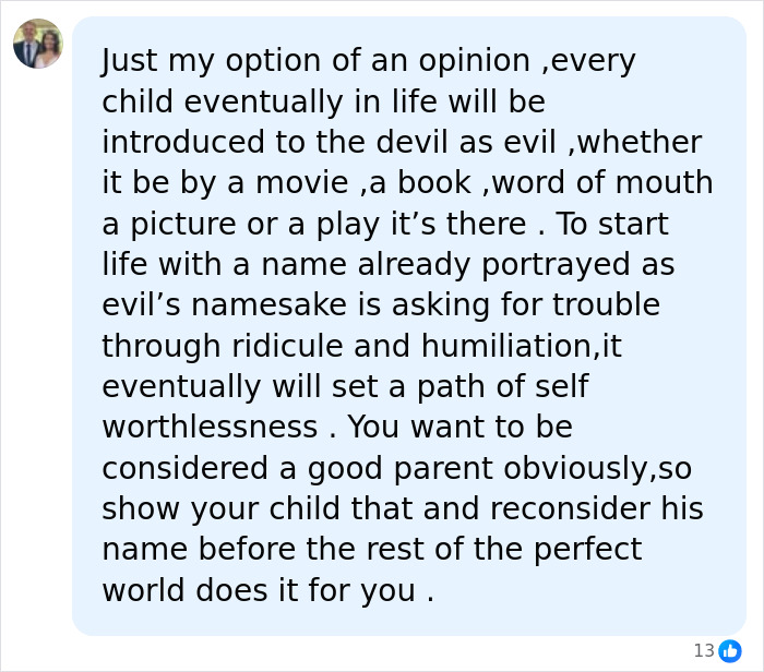 Parents Win Fight Against Registrar Who Tried To Ban Them From Naming Their Baby Lucifer