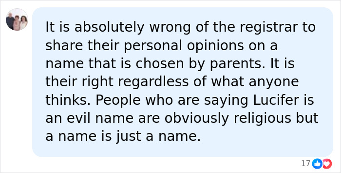 Parents Win Fight Against Registrar Who Tried To Ban Them From Naming Their Baby Lucifer