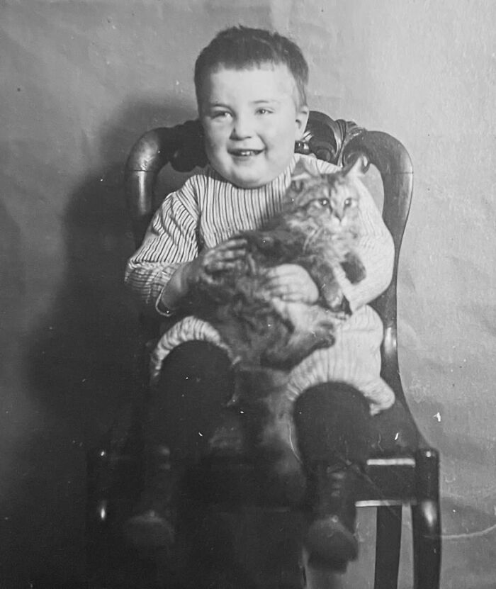 This Page Shared 39 New Adorable Vintage Photos Of Children With Their Cats