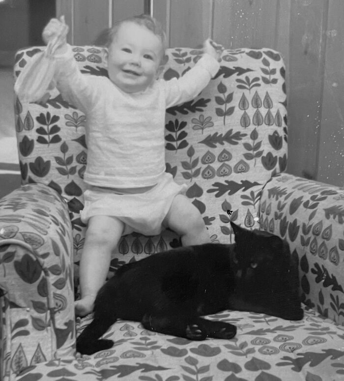 This Page Shared 39 New Adorable Vintage Photos Of Children With Their Cats