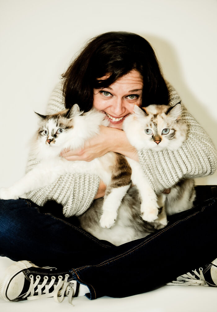 39 Times Family Photos With Cats Went Hilariously Wrong, As Shared By This Page