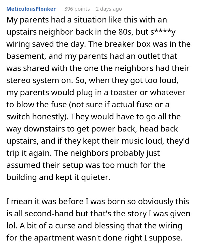 Tenant Fights Fire With Fire Against His Loud Party-Loving Neighbors, And They Move Out A Month Later Tenant Fights Fire With Fire Against His Loud Party-Loving Neighbors, And They Move Out A Month Later