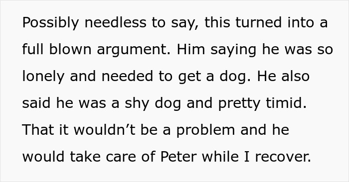 Boyfriend Gets A Large Dog While Girlfriend Recovers From Surgery, Then Loses Her For Good Boyfriend Gets A Large Dog While Girlfriend Recovers From Surgery, Then Loses Her For Good