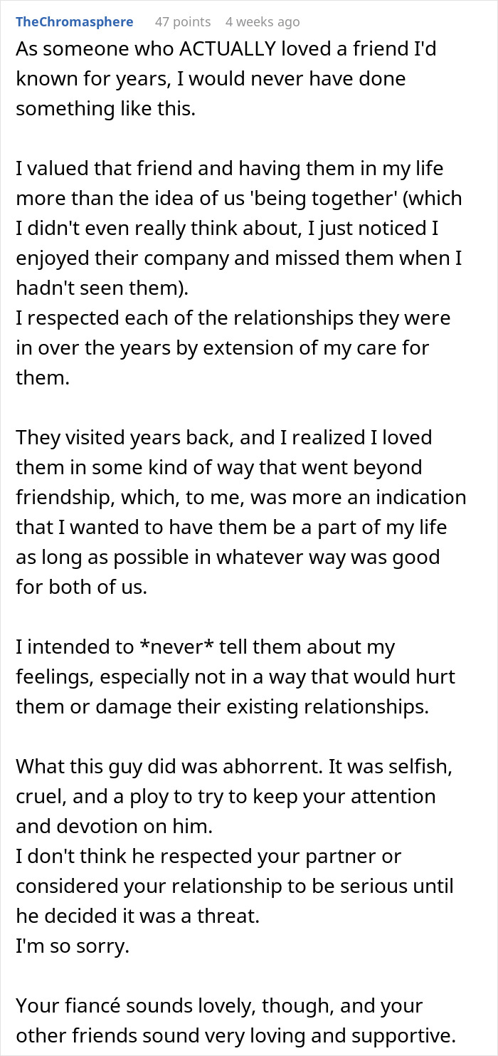 Guy Waits 20 Years To Tell Bestie He Loves Her, Picks The Day She Gets Engaged To Make His Move