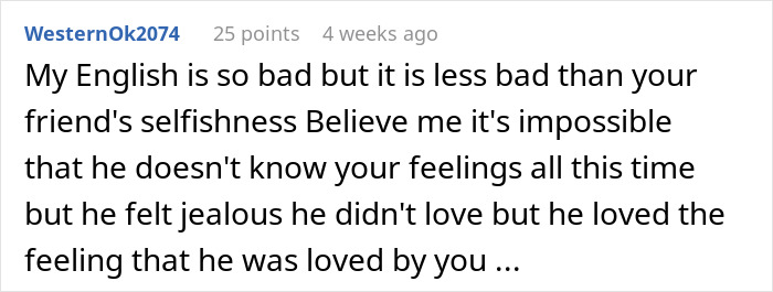 Guy Waits 20 Years To Tell Bestie He Loves Her, Picks The Day She Gets Engaged To Make His Move