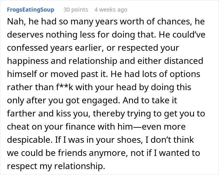 Guy Waits 20 Years To Tell Bestie He Loves Her, Picks The Day She Gets Engaged To Make His Move