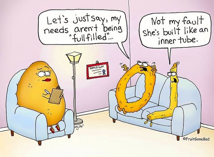 This Cartoonist Gives Groceries A Love Life, And Things Get A Little Naughty (42 New Pics) This Cartoonist Gives Groceries A Love Life, And Things Get A Little Naughty (42 New Pics)