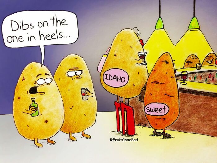 This Cartoonist Gives Groceries A Love Life, And Things Get A Little Naughty (42 New Pics) This Cartoonist Gives Groceries A Love Life, And Things Get A Little Naughty (42 New Pics)