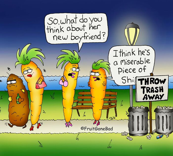 This Cartoonist Gives Groceries A Love Life, And Things Get A Little Naughty (42 New Pics) This Cartoonist Gives Groceries A Love Life, And Things Get A Little Naughty (42 New Pics)