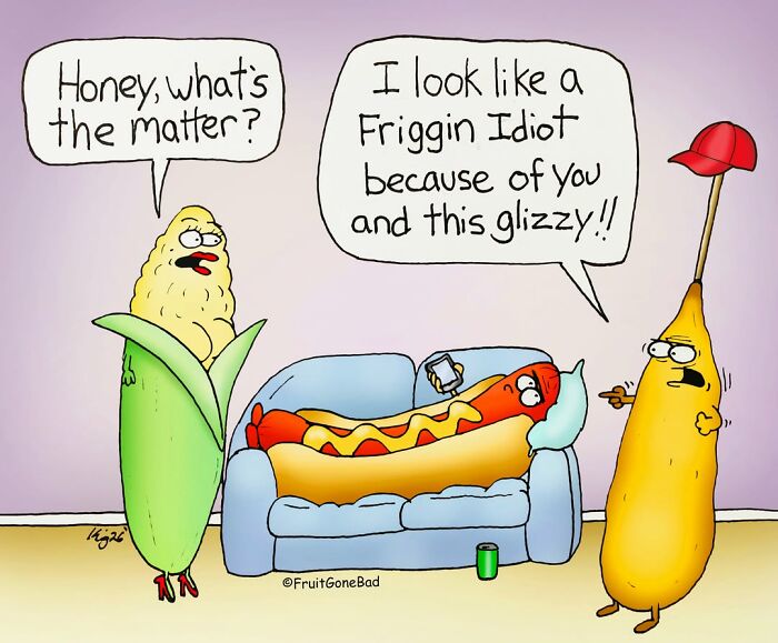 This Cartoonist Gives Groceries A Love Life, And Things Get A Little Naughty (42 New Pics) This Cartoonist Gives Groceries A Love Life, And Things Get A Little Naughty (42 New Pics)