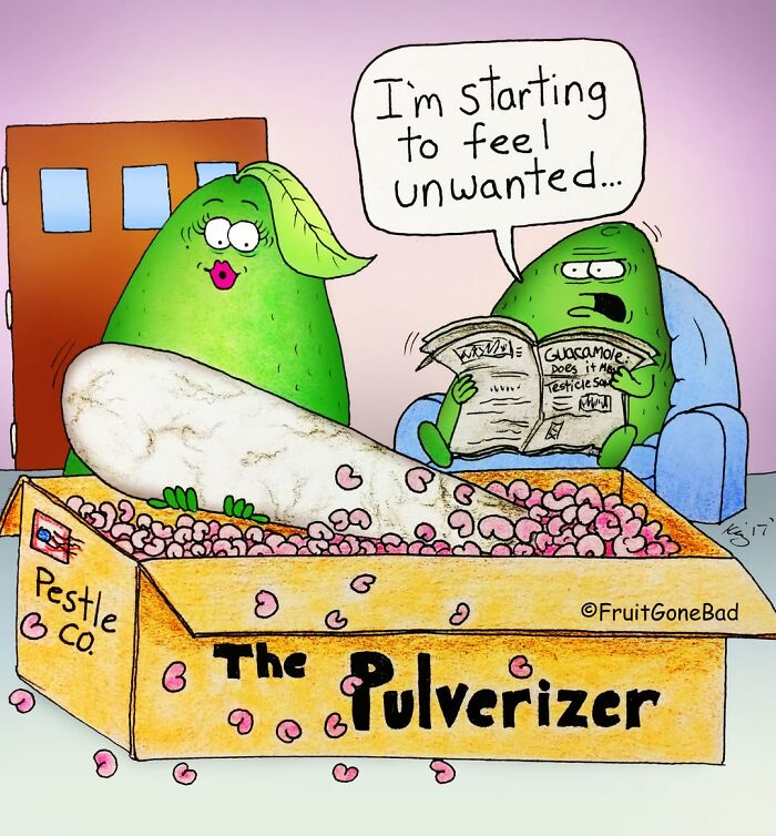 This Cartoonist Gives Groceries A Love Life, And Things Get A Little Naughty (42 New Pics) This Cartoonist Gives Groceries A Love Life, And Things Get A Little Naughty (42 New Pics)