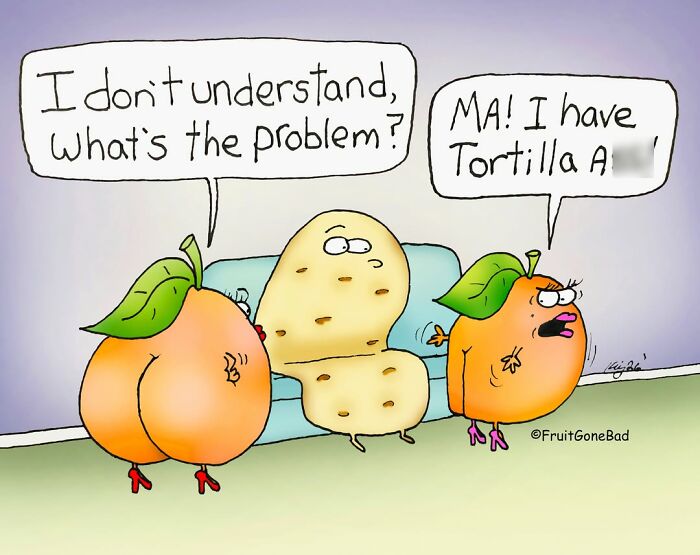 This Cartoonist Gives Groceries A Love Life, And Things Get A Little Naughty (42 New Pics) This Cartoonist Gives Groceries A Love Life, And Things Get A Little Naughty (42 New Pics)