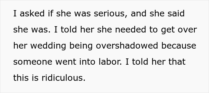 Bride&rsquo;s Wedding Is Interrupted When Her SIL Suddenly Goes Into Labor